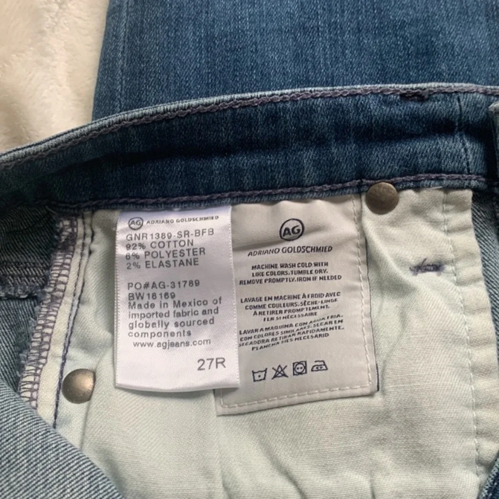 Adriano Goldschmied The Legging Ankle Jean Size 27